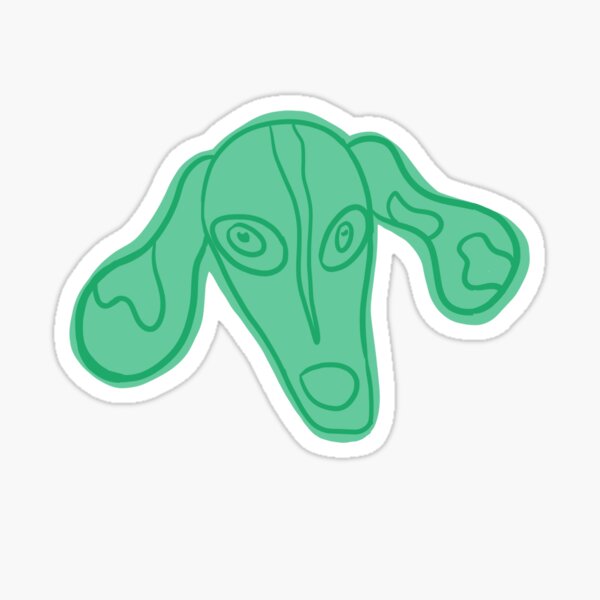 Item preview, green beagle designed and sold by sandygolds.