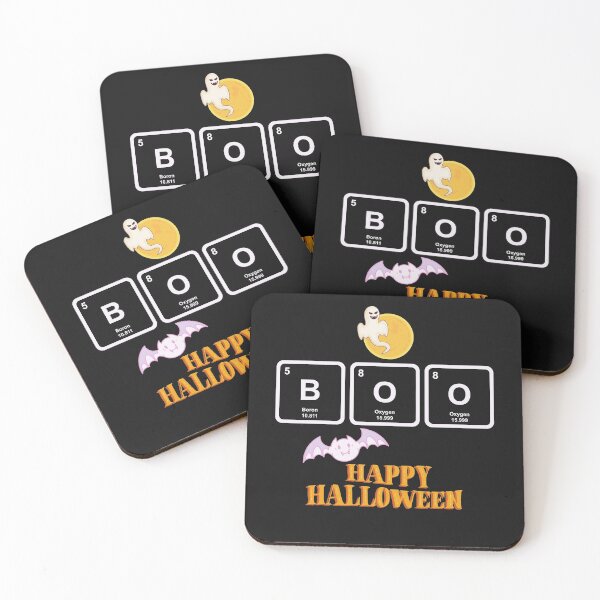 Item preview, BOO Halloween 2022 / Periodic Table Elements Chemistry  designed and sold by olegarh.