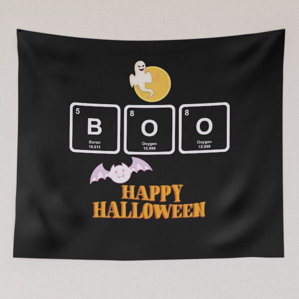Item preview, BOO Halloween 2022 / Periodic Table Elements Chemistry  designed and sold by olegarh.