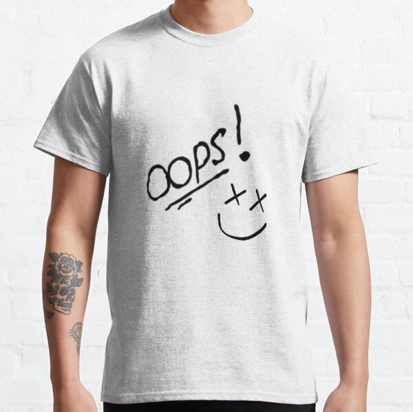 Louis Oops t shirt One direction Louis Tomlinson Tattoo shirt