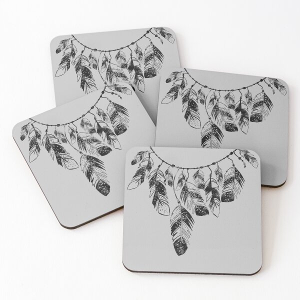 Item preview, Distressed Feathers  designed and sold by TheArtOfTreble.