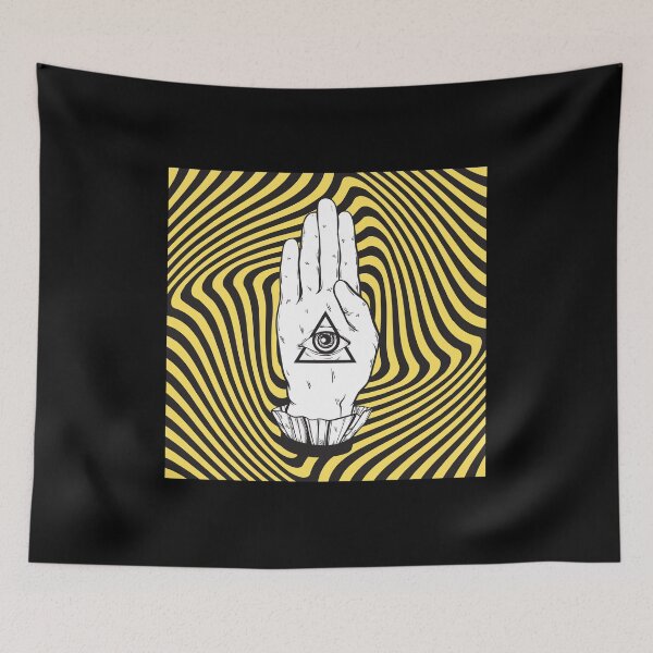 Item preview, Hand with Eye inside triangle  designed and sold by Michael Schmidt.