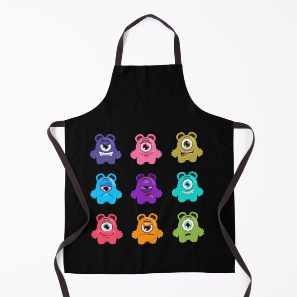 Item preview, A Colorful Group of One Eyed Monsters designed and sold by Jennifer Church.