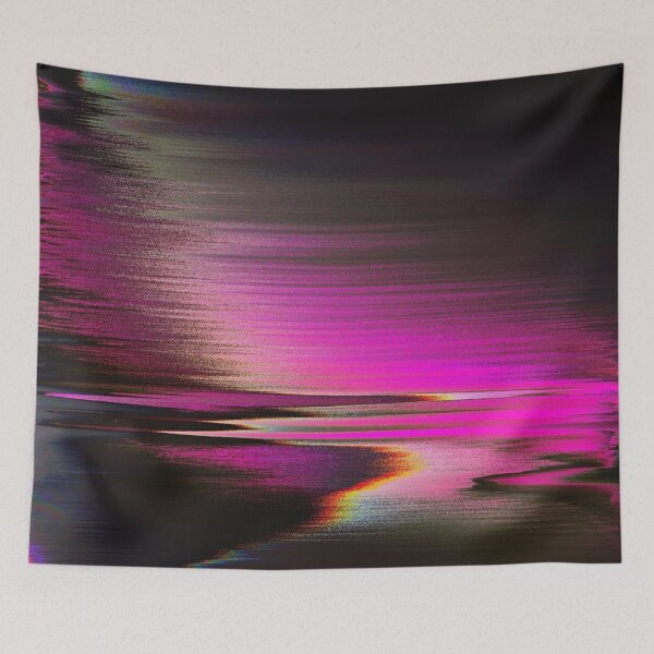 Item preview, Violet Glitch Seascape designed and sold by gtcdesign.