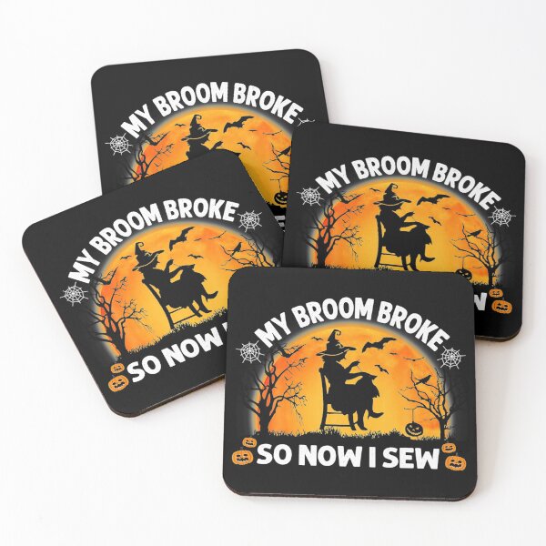 Item preview, My Broom Broke So Now I Sew - Funny Sewing Quilting designed and sold by Charles Brian.