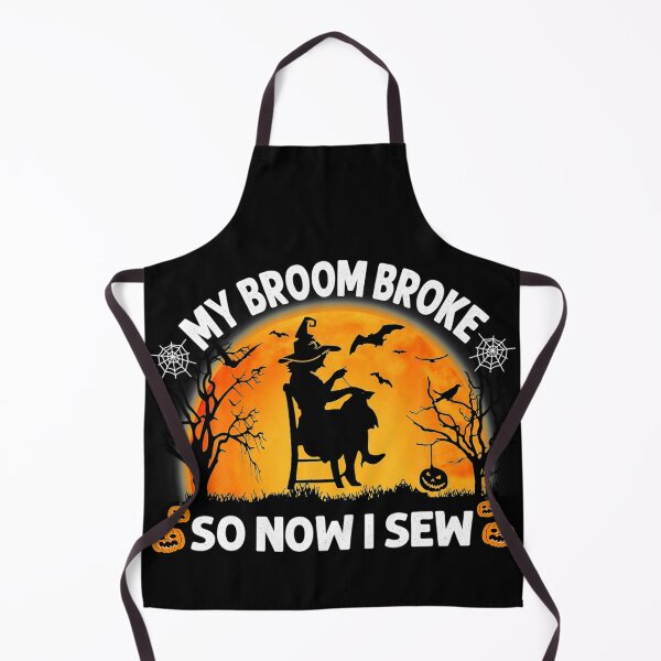 Item preview, My Broom Broke So Now I Sew - Funny Sewing Quilting designed and sold by Charles Brian.
