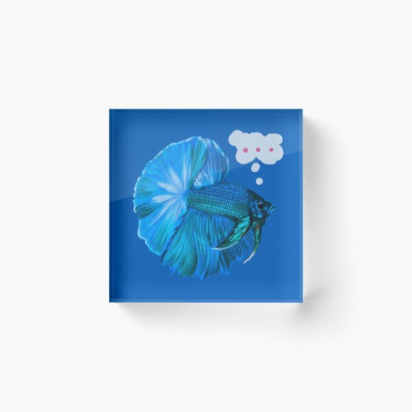 Item preview, Skeptical Betta designed and sold by Hexerei.