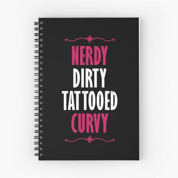 Item preview, Nerdy Dirty Tattooed Curvy designed and sold by Full Moon.