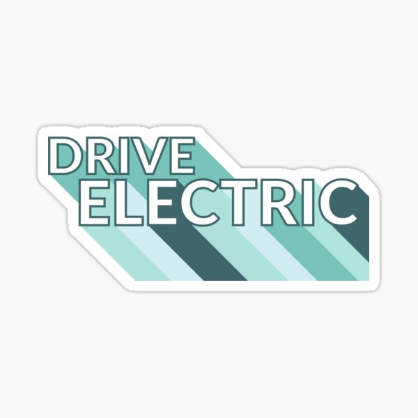 Item preview, Drive Electric (Icy Blue) designed and sold by fireball916.