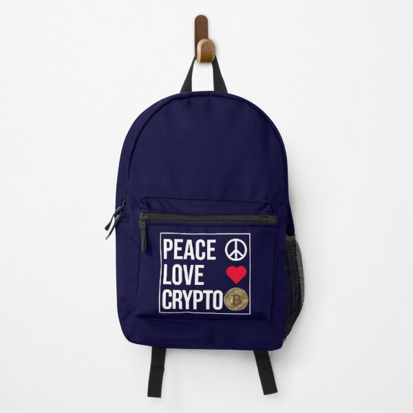 Item preview, Peace Love Crypto designed and sold by CatArtStore.