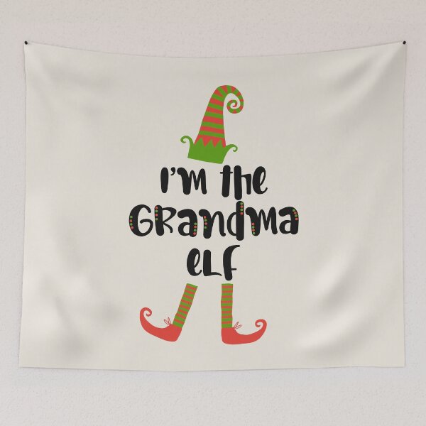Item preview, I’m the grandma elf matching Christmas family costume designed and sold by JokeGysen.