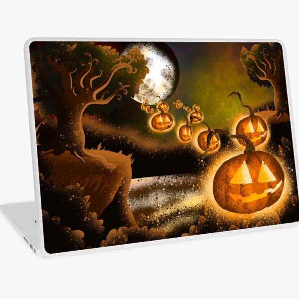 Pumpkins Laptop Skin