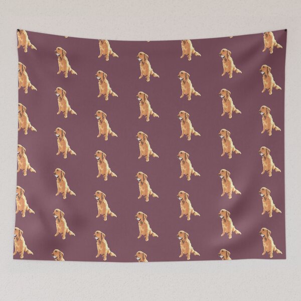 Item preview, Golden Retriever with Baseball designed and sold by CJS-Art.