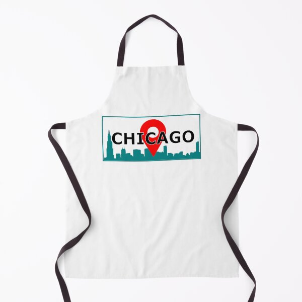 Item preview, Chicago City Skyline with Location Icon designed and sold by Nxt-Lvl-Awesome.