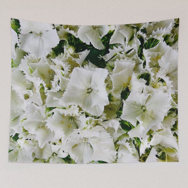 Item preview, White Dianthus Bouquet  designed and sold by PaolinoDesigns.