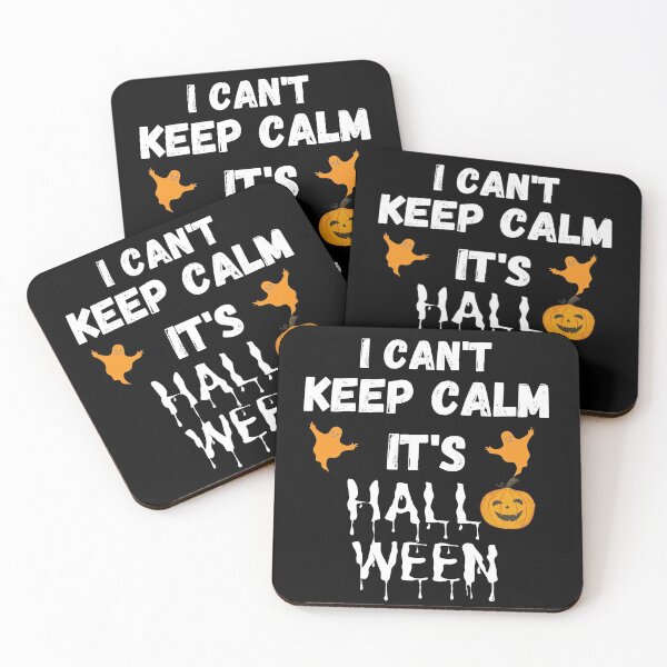Item preview, I can't keep calm it's Halloween designed and sold by coffeetea2020.