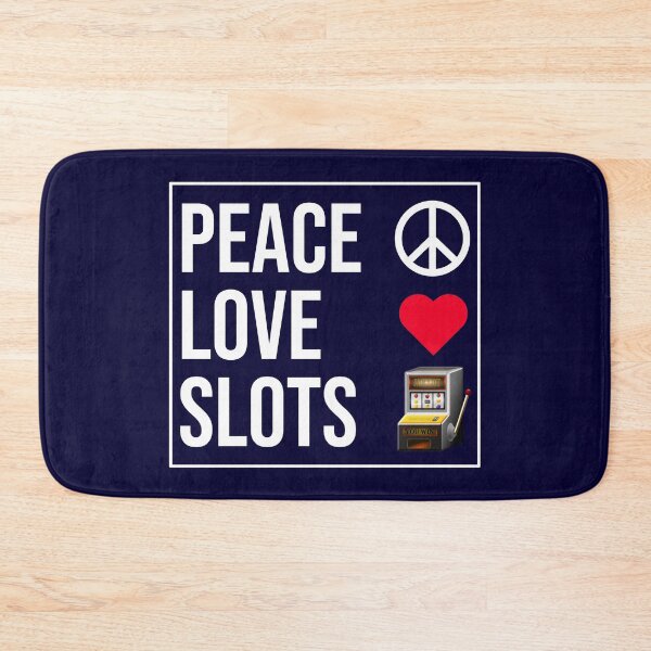 Item preview, Peace Love Slots designed and sold by CatArtStore.