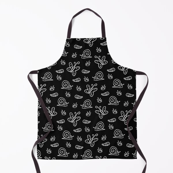 Item preview, Vector black and white butterfly snail caterpillar repeat pattern.  designed and sold by jamiesoondesign.