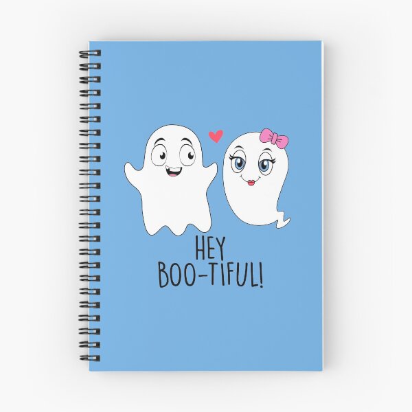 Item preview, Hey Boo-Tiful Halloween Pun Couple Design designed and sold by artistkalpesh.