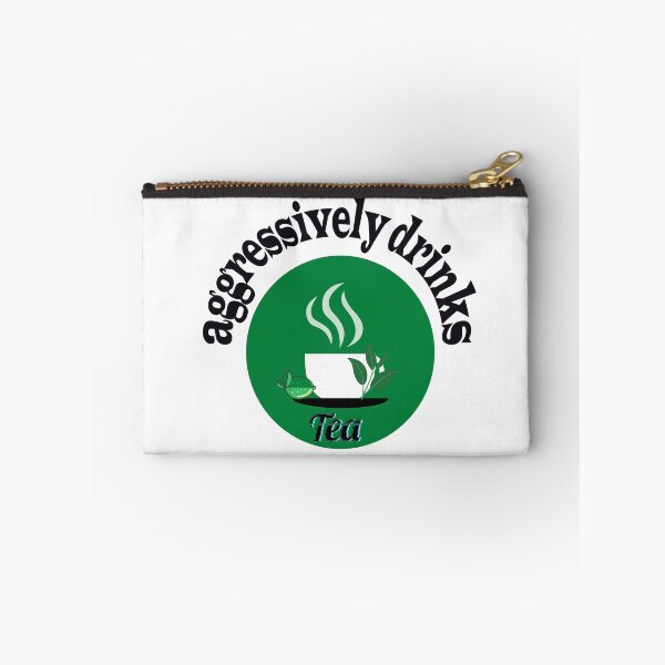 Item preview, aggressively drinks tea designed and sold by Artsy Aura ⭐⭐⭐⭐⭐  .