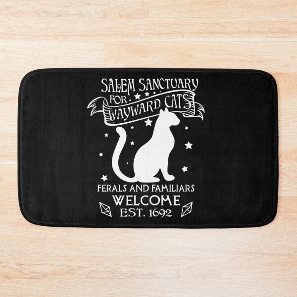 Item preview, Salem sanctuary for wayward cats Ferals and familiars welcome est 1692 designed and sold by DorissReyes.