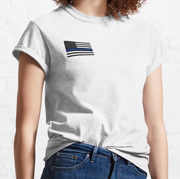 Thin Blue Line Flag Classic T-Shirt