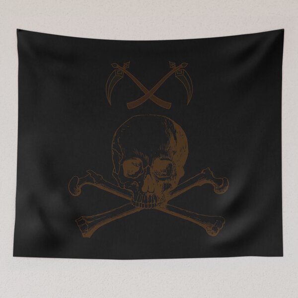 Item preview, Golden Spooky Skull  designed and sold by Bhavna111.