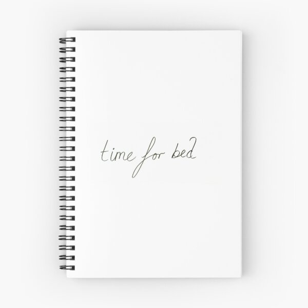 Item preview, Time for bed in relaxed handwriting designed and sold by Emma  Amies.
