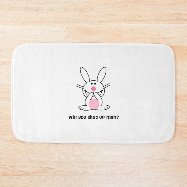 Item preview, biden debate "will you shut up man?" happy bunny ♥ designed and sold by icecreamfreeze.