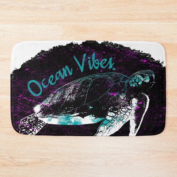 Item preview, Ocean Vibes with artistic Turtle Graphic designed and sold by Nxt-Lvl-Awesome.