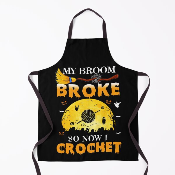Item preview, My Broom Broke So Now I Crochet designed and sold by Charles Brian.