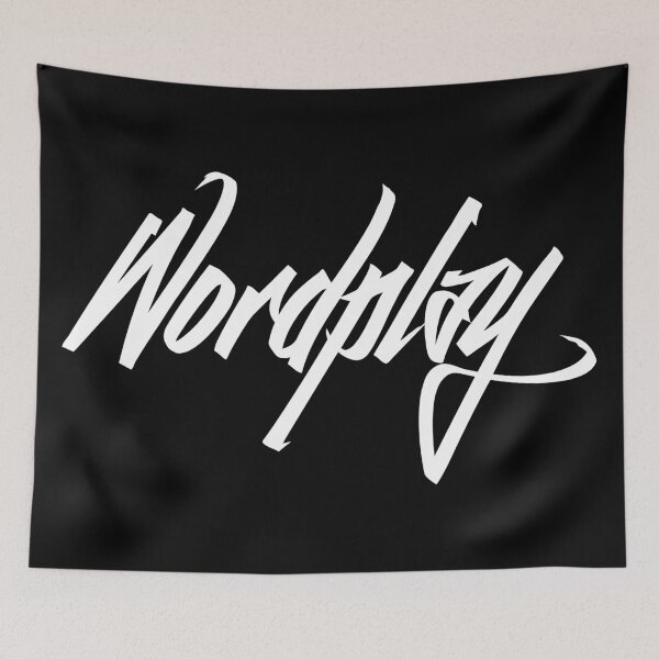 Item preview, Wordplay Wht designed and sold by Tee4Daily.