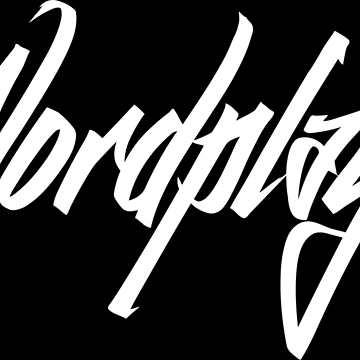 Artwork thumbnail, Wordplay Wht by Tee4Daily