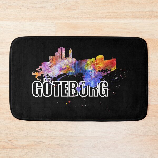 Item preview, Gothenburg Sweden Skyline Liseberg Gift Idea designed and sold by DerNerd.