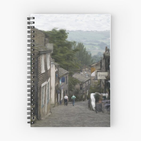Item preview, Haworth - Oil Painting Effect designed and sold by Allenart_UK.