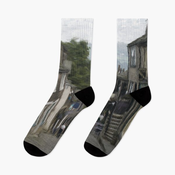 Item preview, Haworth - Oil Painting Effect designed and sold by Allenart_UK.