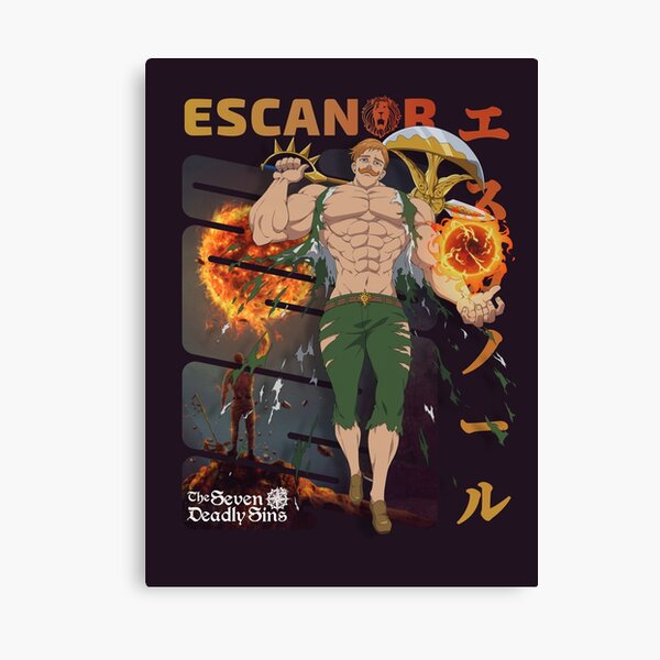 Escanor Canvas Prints Redbubble