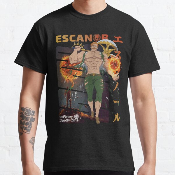 One Roblox T Shirts Redbubble - escanor song anime roblox id