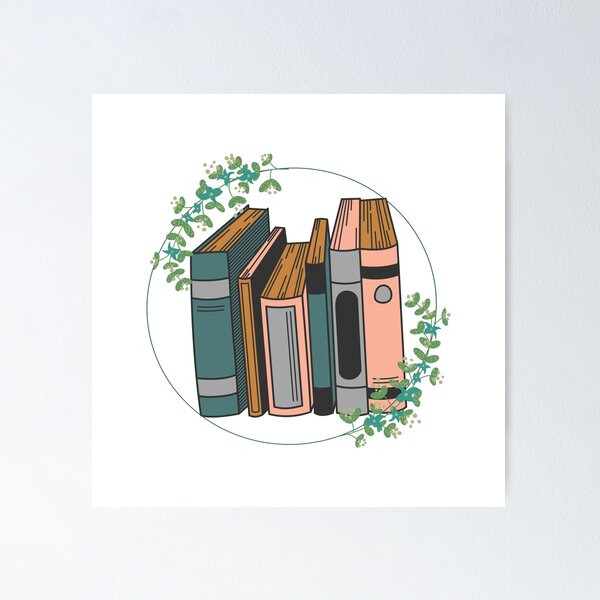 Item preview, Plants Around Books  designed and sold by Style-November.