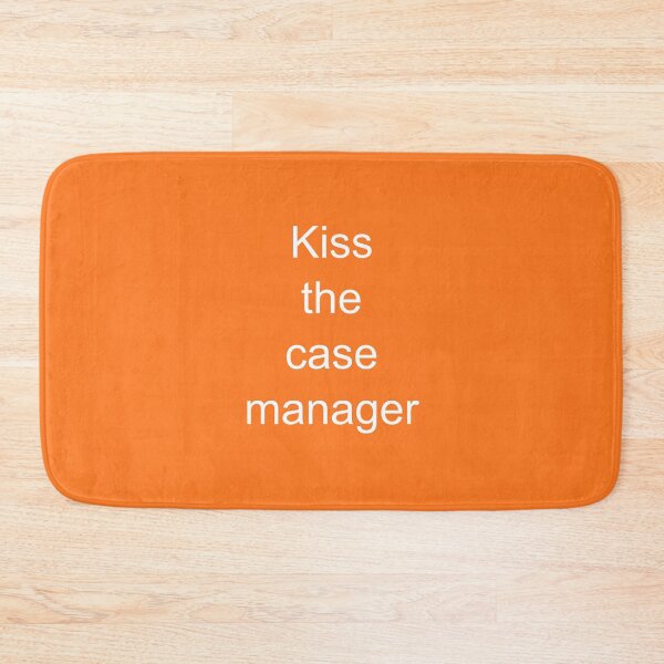 Item preview, Case Manager- Kiss Funny Administrator Gift Ideas designed and sold by Sugar-Magnolia.
