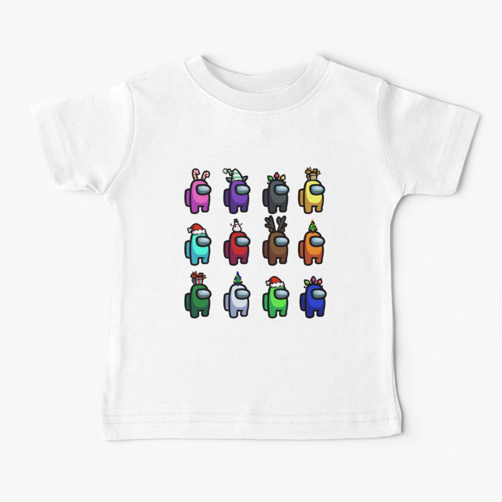 Among Us Xmas Crewmate Pack Baby T-Shirt