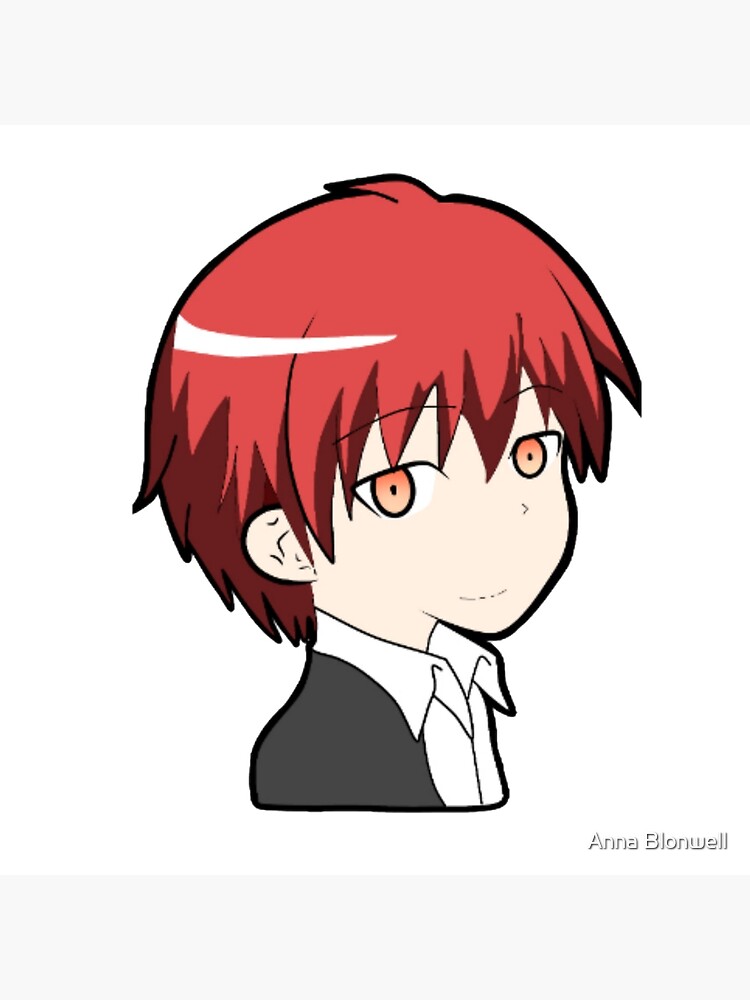 "Karma Akabane chibi Assassination classroom " Throw Pillow for Sale
