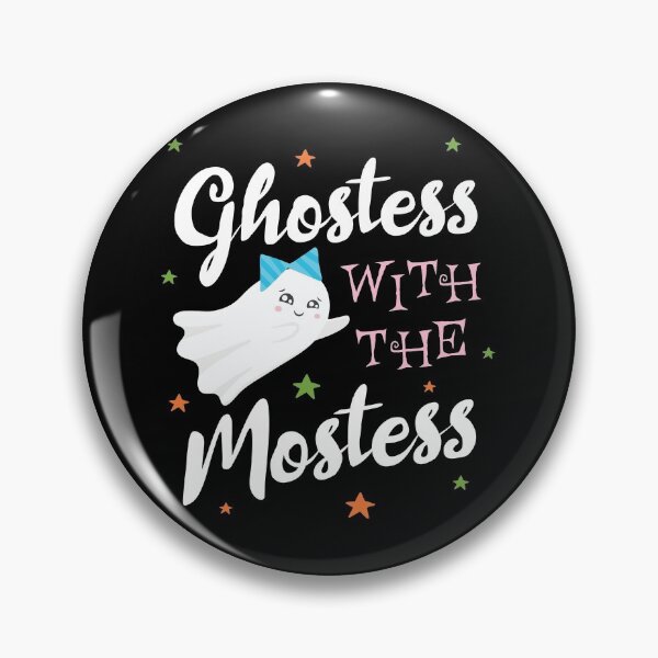 Item preview, Halloween Ghost for Women, Girls - Ghostess with the Mostess designed and sold by EstelleStar.
