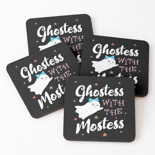 Item preview, Halloween Ghost for Women, Girls - Ghostess with the Mostess designed and sold by EstelleStar.