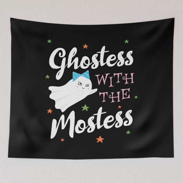 Item preview, Halloween Ghost for Women, Girls - Ghostess with the Mostess designed and sold by EstelleStar.
