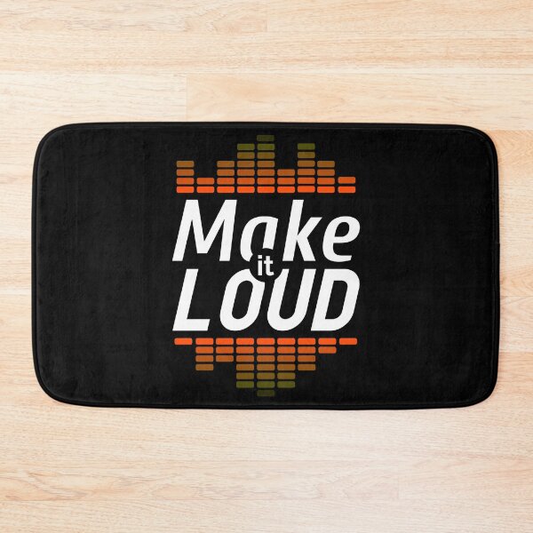 Item preview, Make It Loud. Graphic Equalizer. Music. Cool designed and sold by shirtdan.