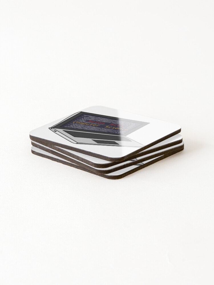 Thumbnail 4 of 5, Coasters (Set of 4), SHU Computer Science designed and sold by jajatomtom.