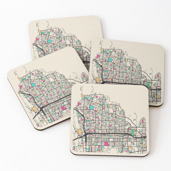 Item preview, Pasadena, California Street Map designed and sold by A Deniz Akerman.