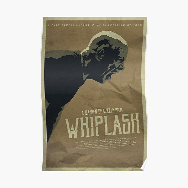 whiplash movie Poster