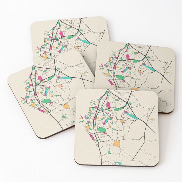 Item preview, Pattaya, Thailand Street Map designed and sold by A Deniz Akerman.